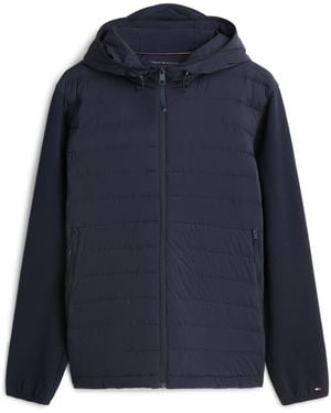 Tommy Hilfiger Mixmedia Hybrid Jacket - Blue