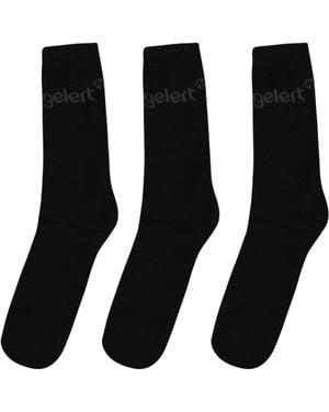 Gelert 3 Pk Thermal Socks Size 12 - Black