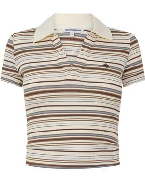 The Couture Club Stripe Baby Tee - Natural