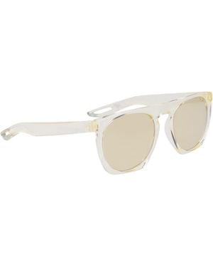 Nike Flatspot Xxii Wayfarer Sunglasses - White