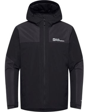 Jack Wolfskin Jasper Waterproof Insulated Jacket - Blue
