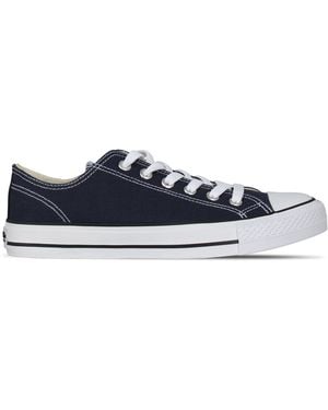 SoulCal & Co California Canvas Low Ladies Canvas Shoes - Blue