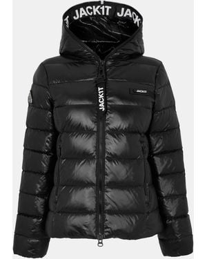 Jacket Racer Insulated Medium Puffer Jacket - Black