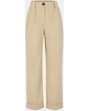 HUGO Hanico Sailor Trousers - Natural