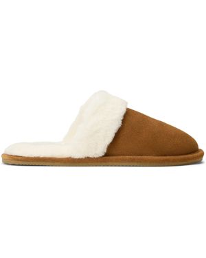 Polo Ralph Lauren Kelcie Mule Slippers - Brown