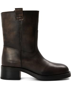 Alohas Rajan Boot Ankle Heeled Boots - Black