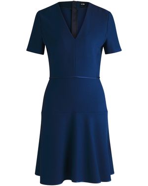 BOSS Dirosa T-Shirt Dress - Blue