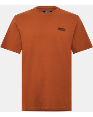 Barbour Small Logo T-Shirt - Brown