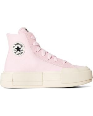 Converse Chuck Taylor All Star Cru Canvas High-Top Trainers - Pink