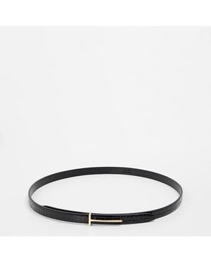 Tom Ford Tf Stamped Leather Belt - Multicolour