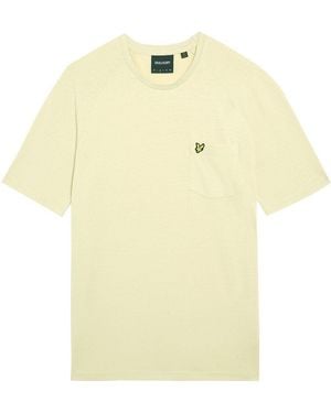 Lyle & Scott Raglan T-Shirt - Yellow