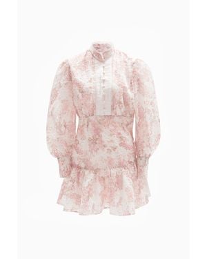 Bardot Hendry Mini Shirt Dress - Pink