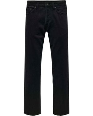 Only & Sons Straight Leg Jeans - Blue