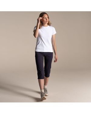 Craghoppers Kiwi Pro Iii Cropped-Leg Trousers - White