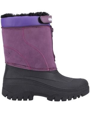 Cotswold Venture Waterproof Winter Boot - Purple