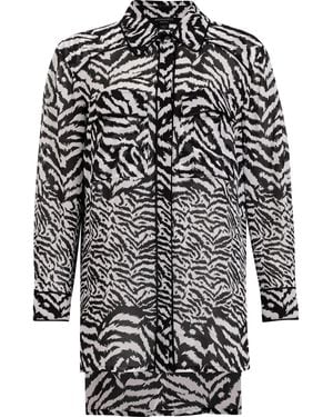 AllSaints Esther Remix Shirt - Black