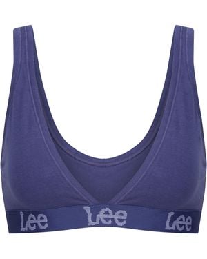 Lee Jeans Jersey Bralette Zinnia - Blue