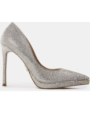 Steve Madden Klassy R Stiletto Court Shoes - Grey