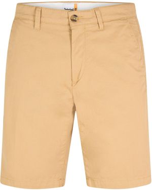 Timberland Topsfield Twill Chino Shorts - Natural