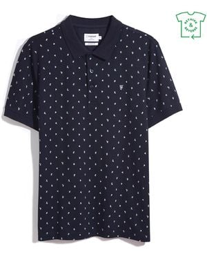 Farah Tonkin Polo - Blue