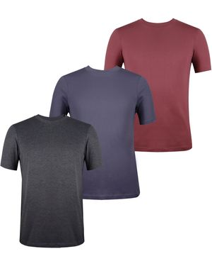 Donnay 3 Pack T Shirts - Blue