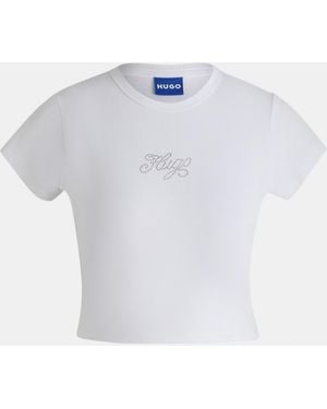 HUGO Baby Tee - White
