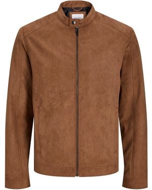 Jack & Jones Jack Dylan Jacket Plus Size - Brown