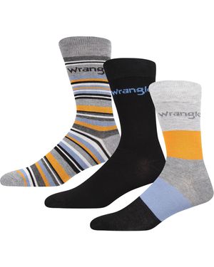Wrangler Crew Socks - Blue