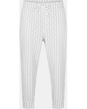 ARMANI EXCHANGE Closed Cuff Woven Joggers - White
