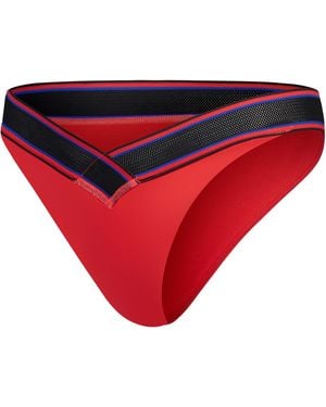 Speedo Performance Bikini Bottoms - Red