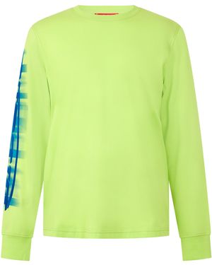 DIESEL T-Just Long Sleeve T-Shirt - Yellow