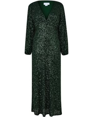 Never Fully Dressed Sequin Emma Dress - Green