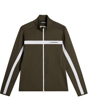 J.Lindeberg Jarvis Mid Layer Pullover - Green