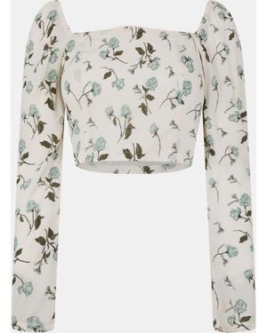 Jack Wills Long Sleeve Fitted Blouse - White