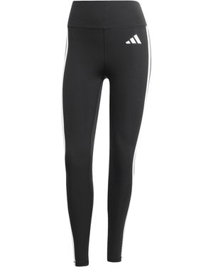 adidas Techfit 3-Stripes 7/8 Leggings - Black