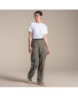 Craghoppers Nosilife Medina Insect-Repellent Cargo Trousers - Grey