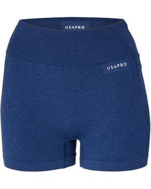 Usa Pro Usap Seamless 3 Inch Shorts - Blue
