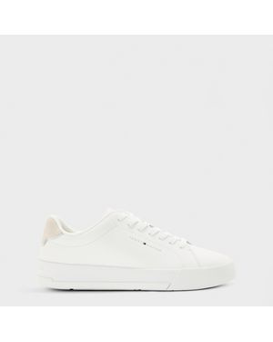 Tommy Hilfiger Court Trainers - White