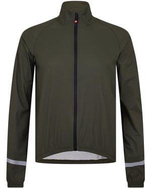 Castelli Windproof Weather-Resistant Performance Cycling Jacket - Green