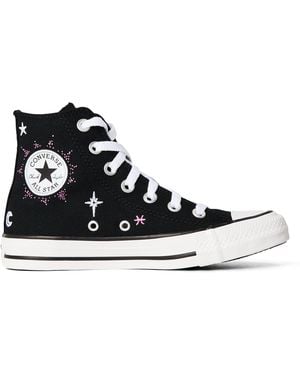 Converse Adults Chuck Taylor All Star Cel Canvas High-Top Trainers - Black