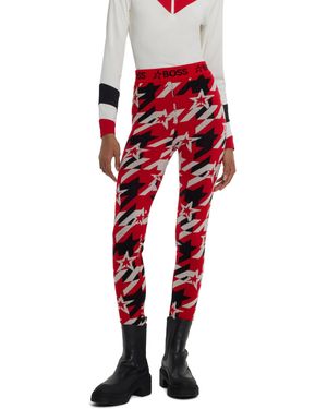BOSS Baselayer Leggings - Red