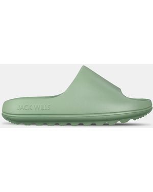 Jack Wills Chunky Sliders Ladies - Green