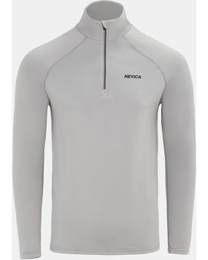 Nevica Vail Zipped Winter Baselayer Top - Grey