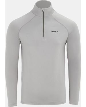 Nevica Vail Zipped Winter Baselayer Top - Grey