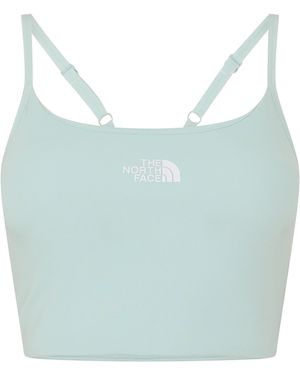 The North Face Flex Outdoor Non Wired Medium Impact Sports Bra - Blue
