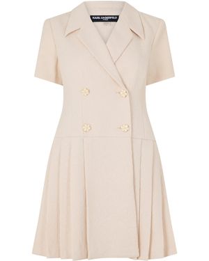 KARL LAGERFELD Blazer Dress - Natural