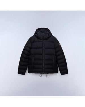 Napapijri Napa A Terez Cropped Insulated Short Puffer Jacket - Black