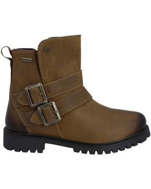 HUNTER Ness Waterproof Ankle Boots - Brown