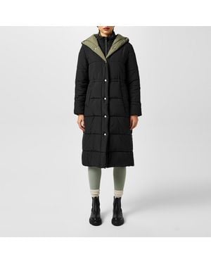 French Connection Auden Double Front Short Puffer Jacket - Black