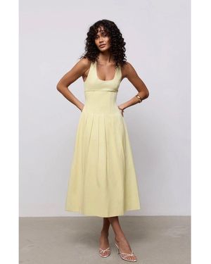 Odd Muse Cinch Maxi Dress - Natural